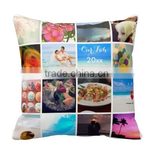 With your picture custom printed decorative pillow