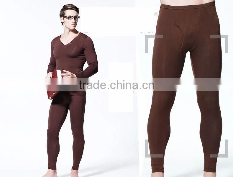 Sexy super elastane men's sleepwear suit pajamas