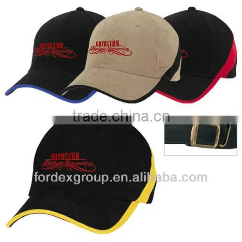 Racing Stripe Cap (Embroidered)