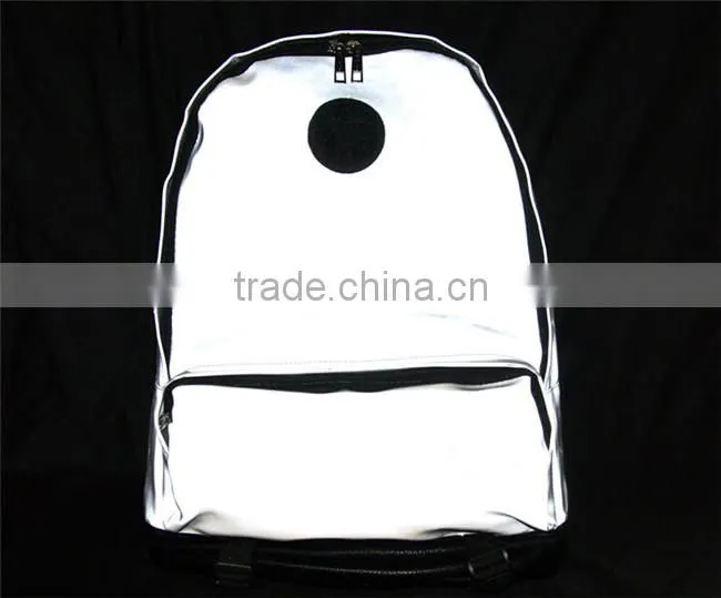 2015 Fashion Full 100%3M reflective backpack Fluorescent Reflective Backpack travel Bag