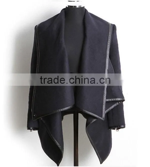 1pc new arrival European and American stylish fashion simple and elegant coat fashion jacket,women jacket