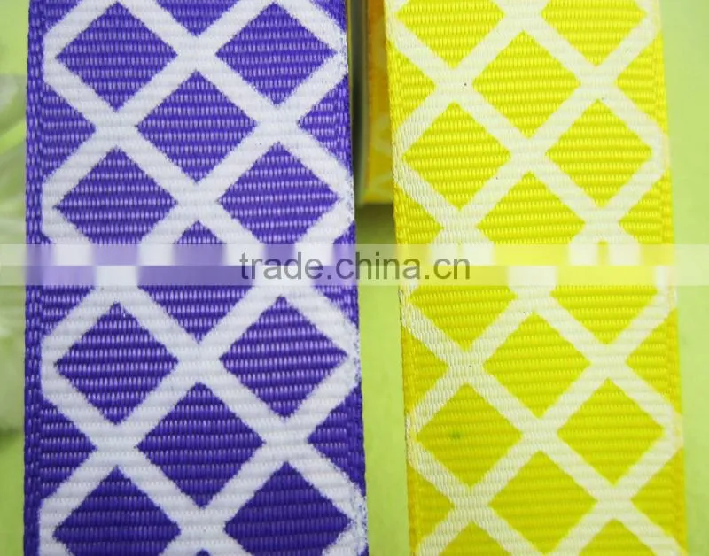 wholesale patterned grosgrain ribbon