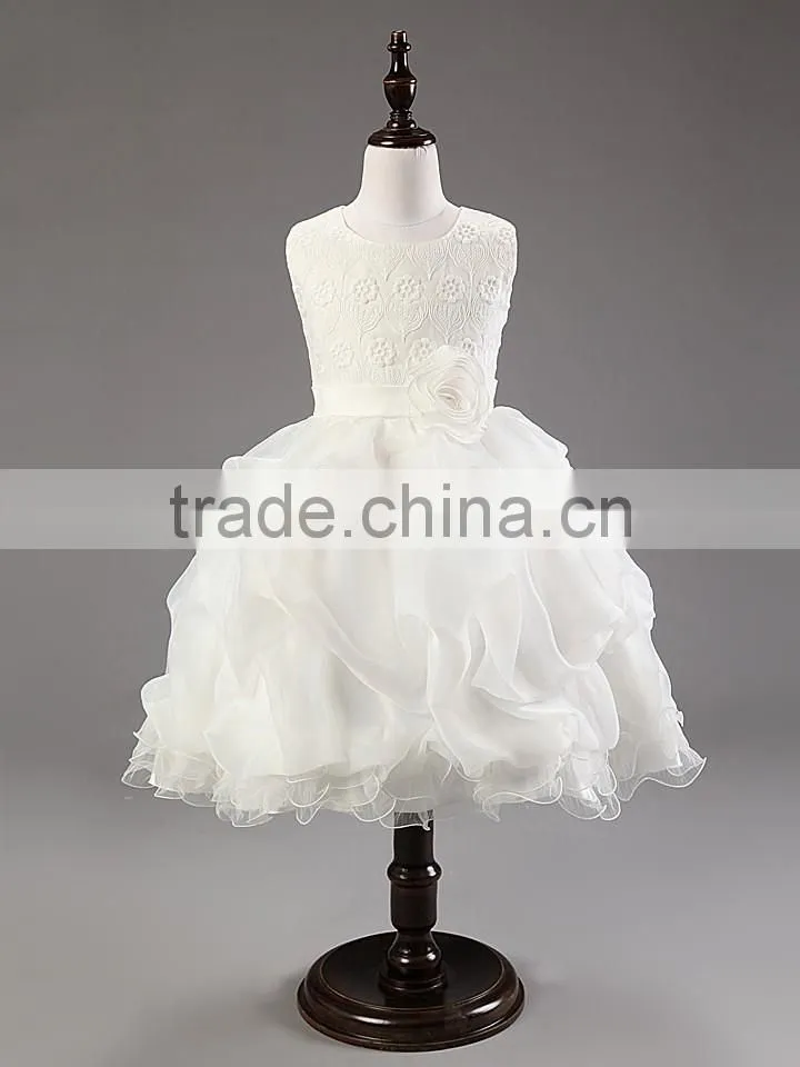 Flower baby girl wedding dress japanese hot girl dress