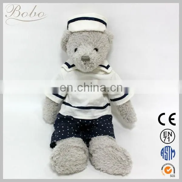 Hot sales plush stuffed dressing teddy bear toy