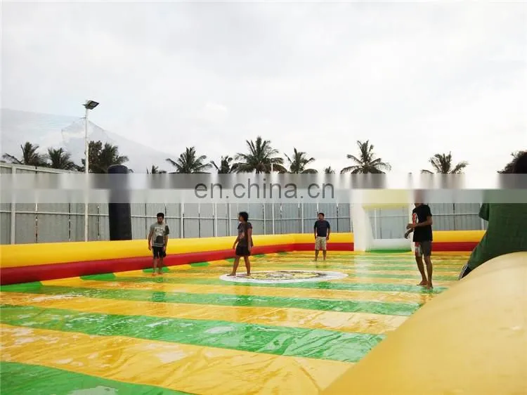 Durable adult water bubble stadium soapy football game