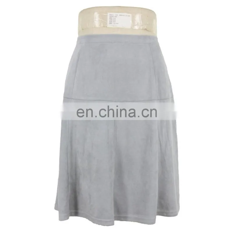2017 Suede Mid-aged Women Formal Summer Skirt Guangzhou Clogthing