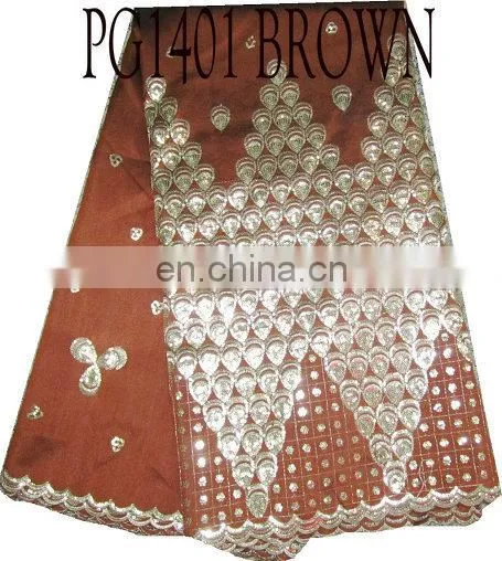 elegant Nigerian geoger lace material(PG14021)
