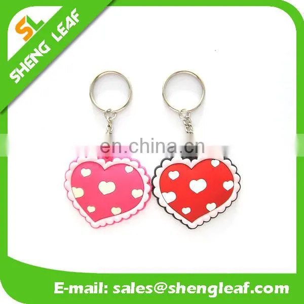 Custom cap shaped 3D logo soft pvc rubber keychain