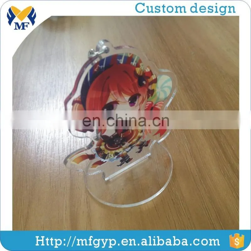 Japanese style acrylic custom anime keychain