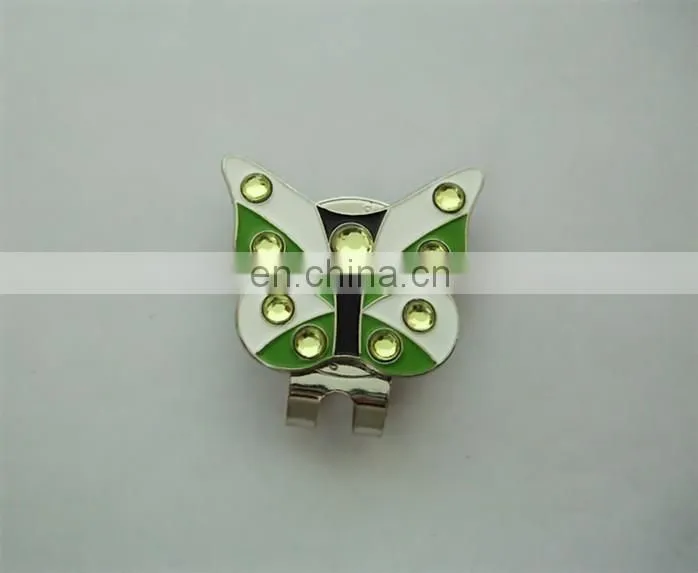 custom logo magnetic golf ball marker hat clip