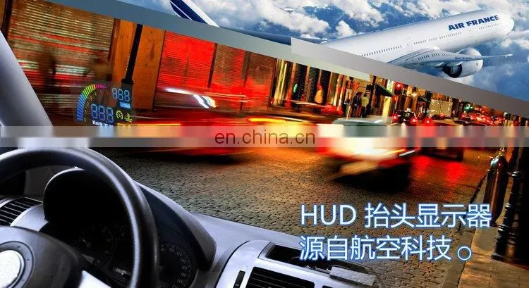 2014 New F01 car head up display window display monitor speed alarm