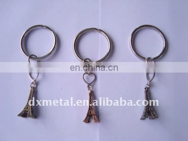 Eiffel Tower shaped key chain