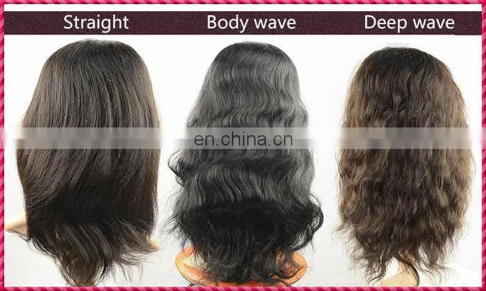 Hot Beauty Company 12-32 Inches Full Lace Virgin Human Hair Jewish Wigs