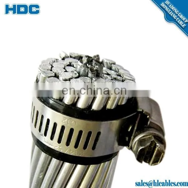 Overhead Conductor 100mm2 ACSR, AAC, AAAC, ACSS/TW, AACSR, ACAR, OPGW 1350 hard drawn