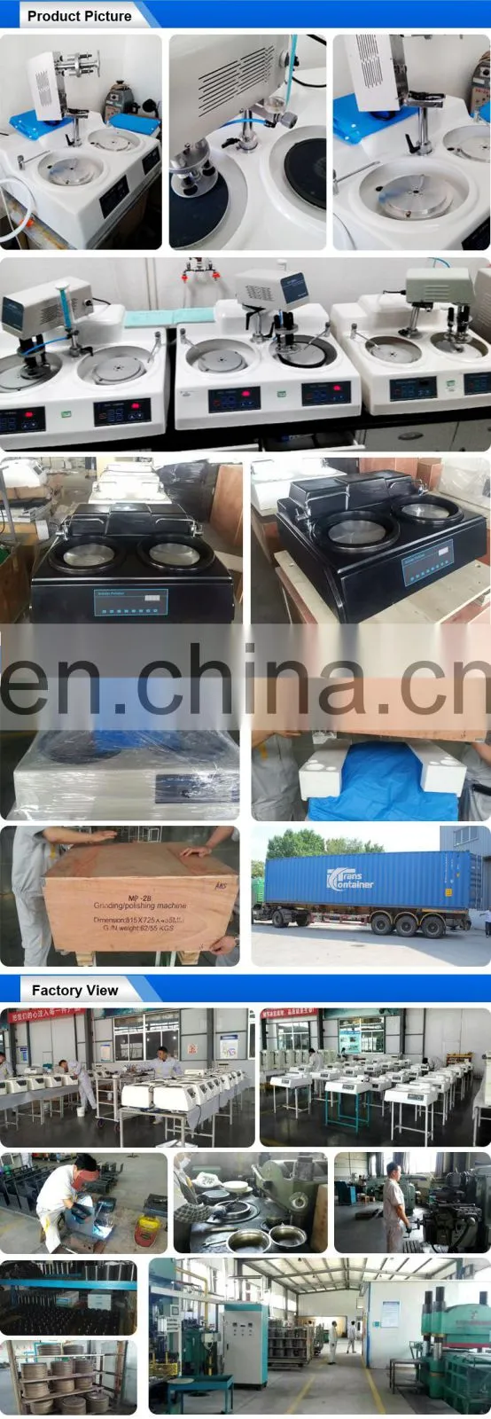 Metallography Equipment Electro Polish Grinding Machine Price