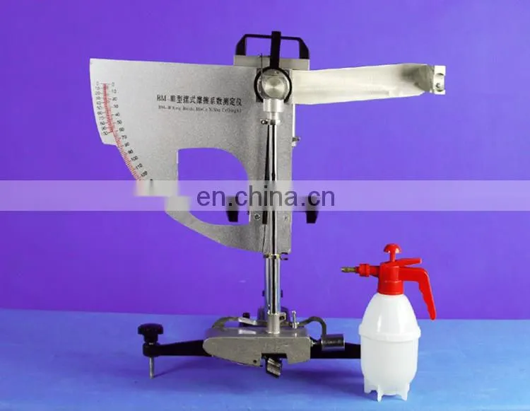 High Quality Pendulum Friction Coefficient Tester/Skid Resistance Testing Machine