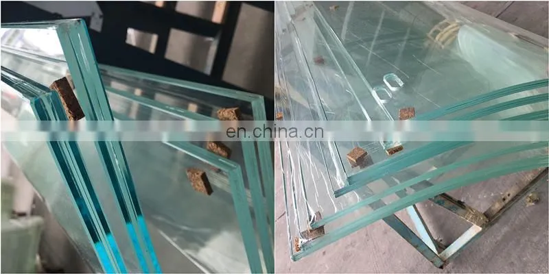 High safety architectural roof skylight tempered laminated glass
