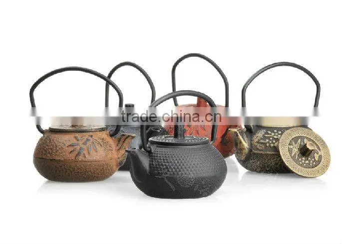 Mini Cast Iron Teapot 50ml for Decoration