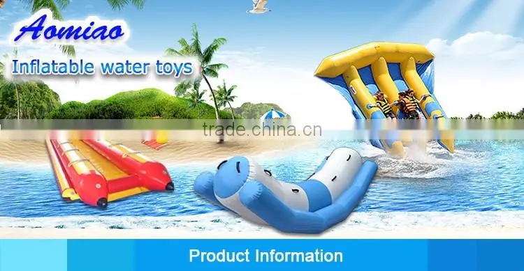 new style high quality inflatable flying fish towables