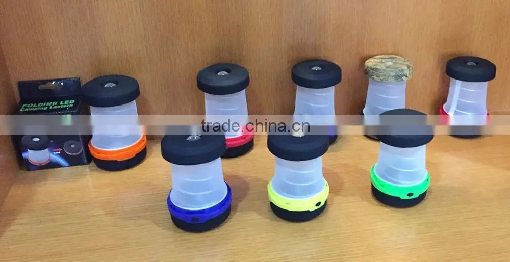2 in 1 pop up led flashlight lantern