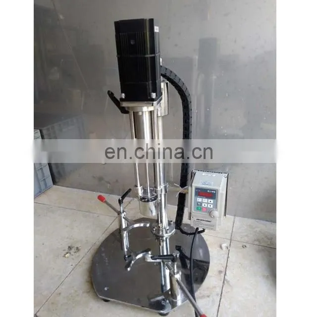 3L cosmetic lab homogenizer high shear mixer
