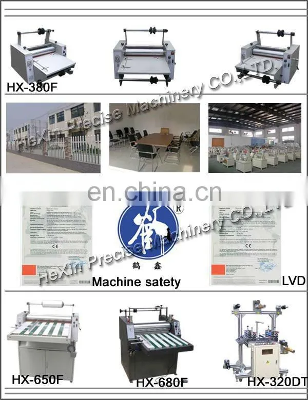 Manual Hydraulic hot roll Bopp thermal plastic film a4 laminate