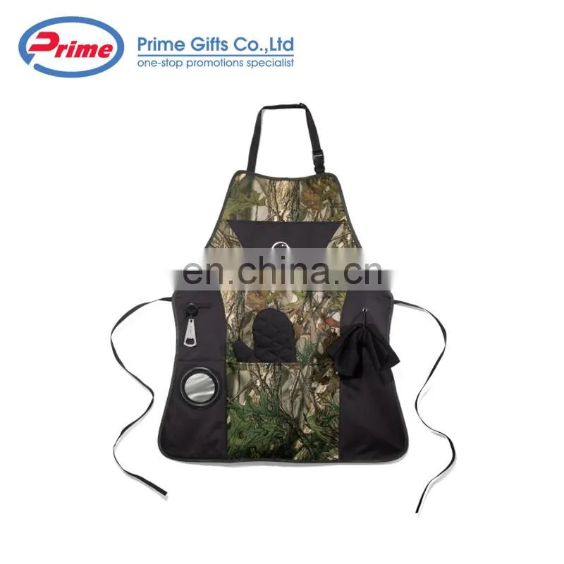 Custom Printed Kitchen Polyester Apron for Sale