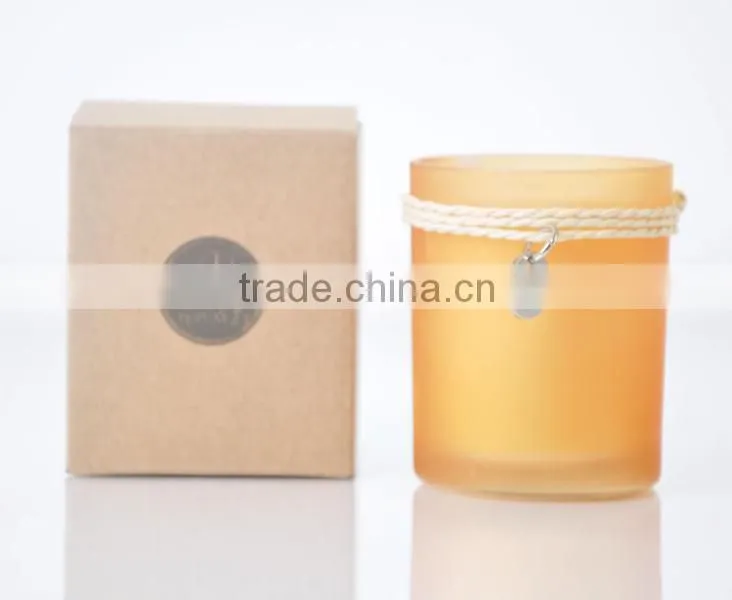 90g Decorative scented Glass candle jar