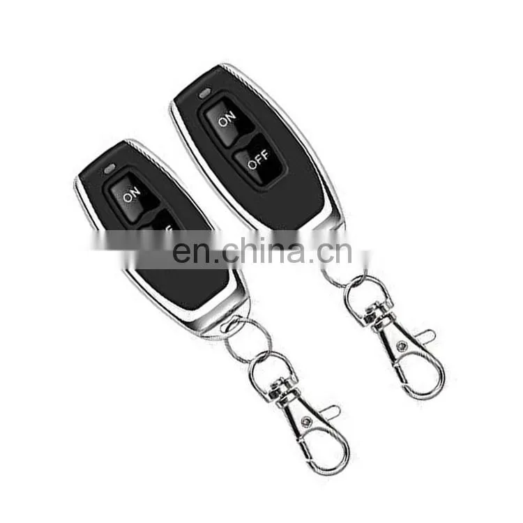 2-button 1527/2240 learning code smart home 433MHz radio frequency remote control for door lock / home appliances / car alarm