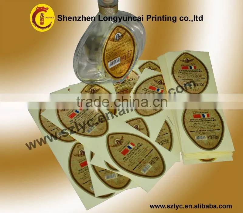 manufacturer directly wine labels printing