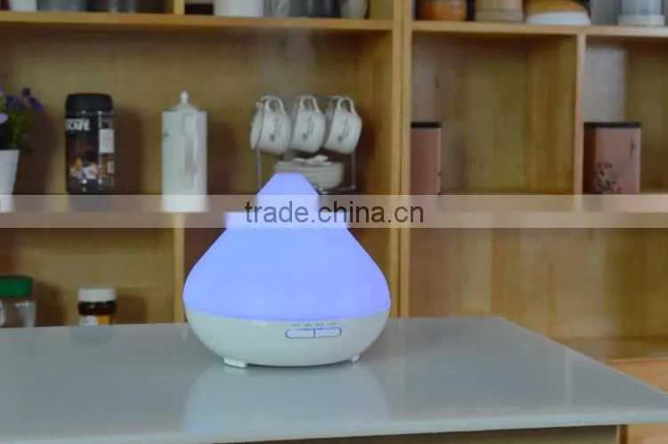 2016 Hot Sale Low Noise Aroma Water Mist Diffuser with Rainbow Lights Household Appliance