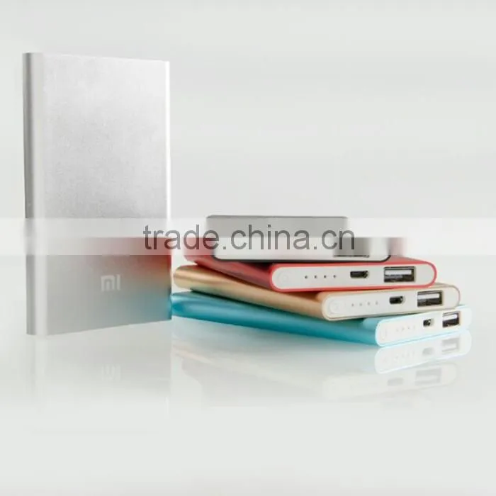 Portable charger 5000mAh power bank for xiaomi mobile phone