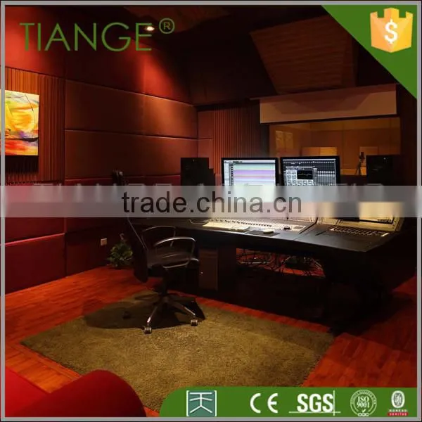 Glass wool fabric acoustic wall panel