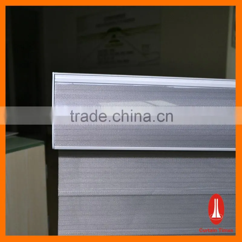 Colorful shangri-la sheer roller blinds/manual operate shangri-la blinds