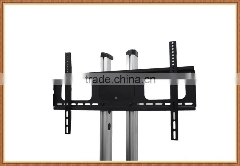 Modern adjustable LED LCD plasma tv cart with wheels for office video conference
