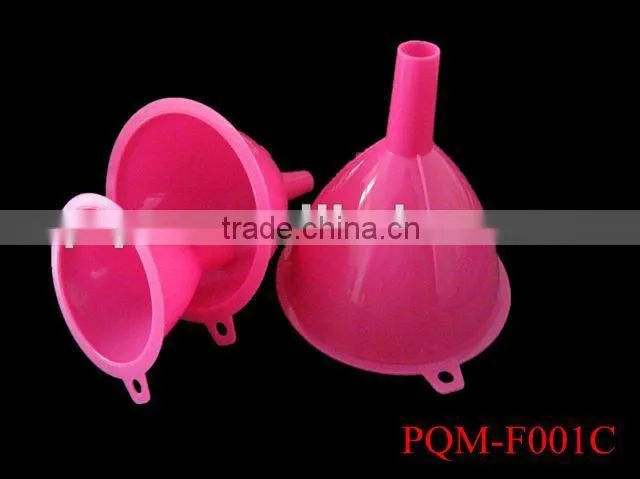 3 pieces plastic oil funnel set 001B