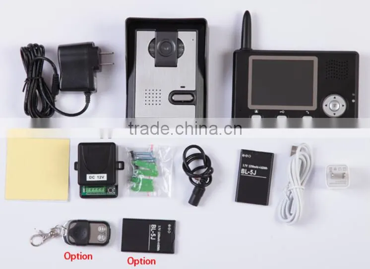 Brand new wireless video doorphone made in China