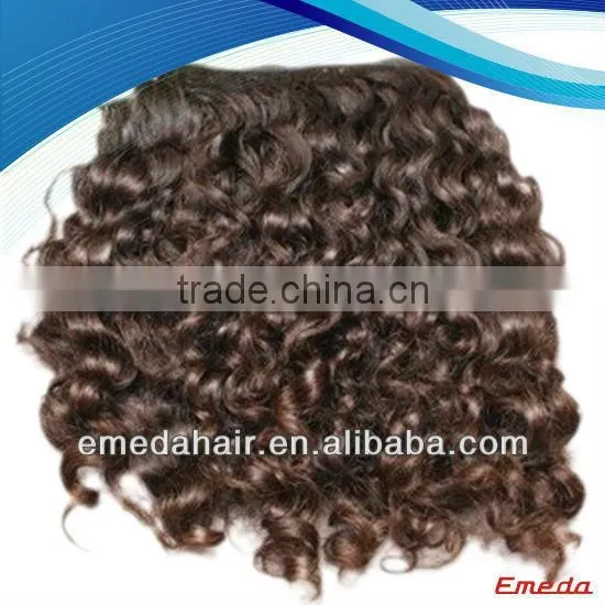 human hair factory direct sales cheap african curly weft 3c hair extension