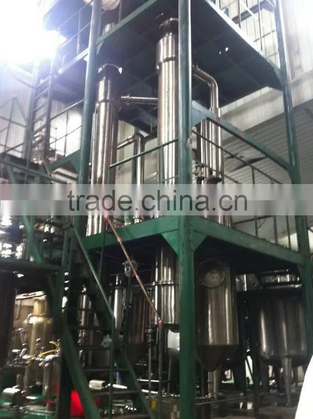Stainless Steel Double-Effect Thin Film Evaporator for Industrial Use