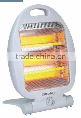 2heating 400W/800W CE/GS/ROHS safety tip over swtich inner handle easy placed electric heater quartz heater for home