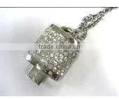 Jewelry Apple USB Flash Drive,Diamond USB Disk