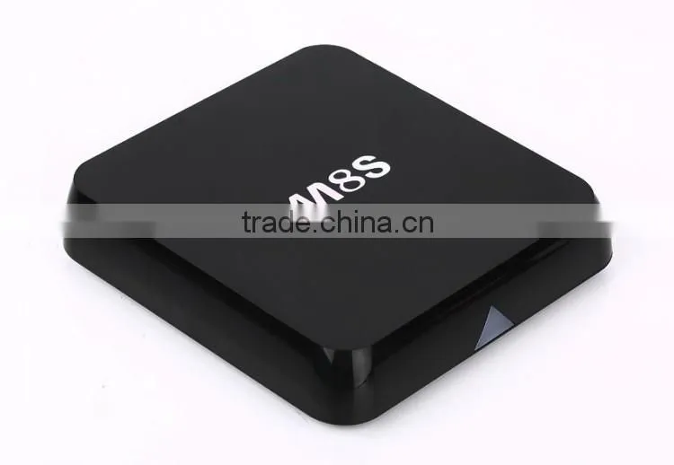 Bluetooth 4.0 Quad Core WiFi Internet M8S Smart OTT Android TV Box
