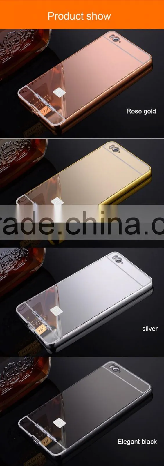 machine making cover for mobile phone metal mirror back bumper case cover for samsung galaxy j7 j5 a7 a8 mirror case