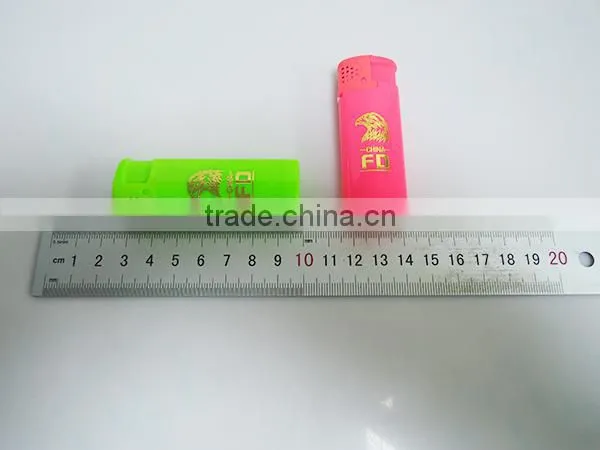 Chic small size wind-resistant torch flame cigarett lighter electr custom logo lighter