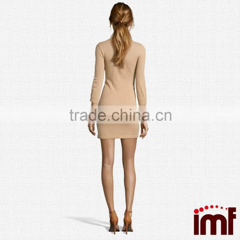 Cashmere Lady Knit Sweater Dress