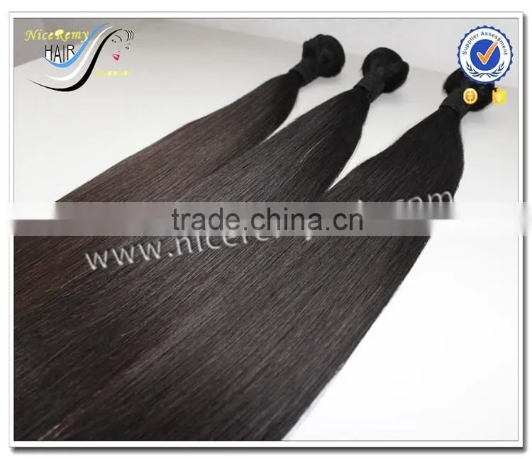 Top quality best selling wholesale natural black color silky straight 100% vietnamese virgin human hair weave