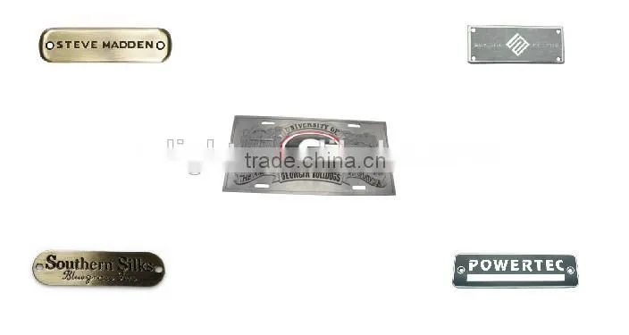 Clothing label,metal label,garment label