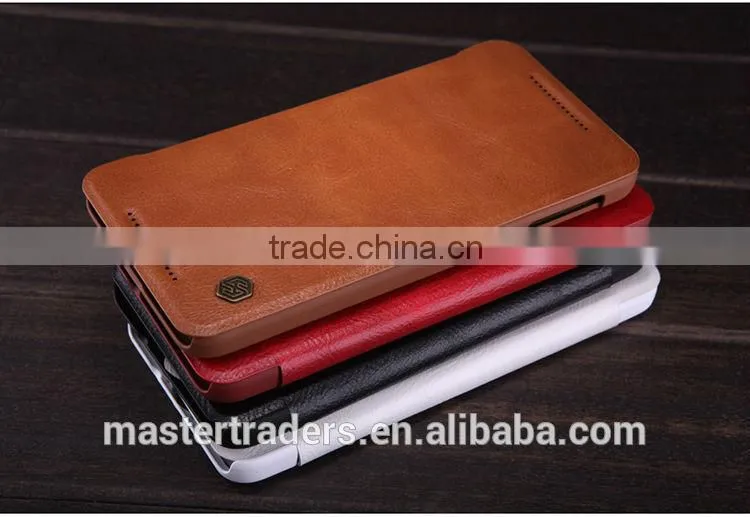 Original NILLKIN Qin Series Wallet Flip PU Leather Case For HTC One E9 Plus MT-3513