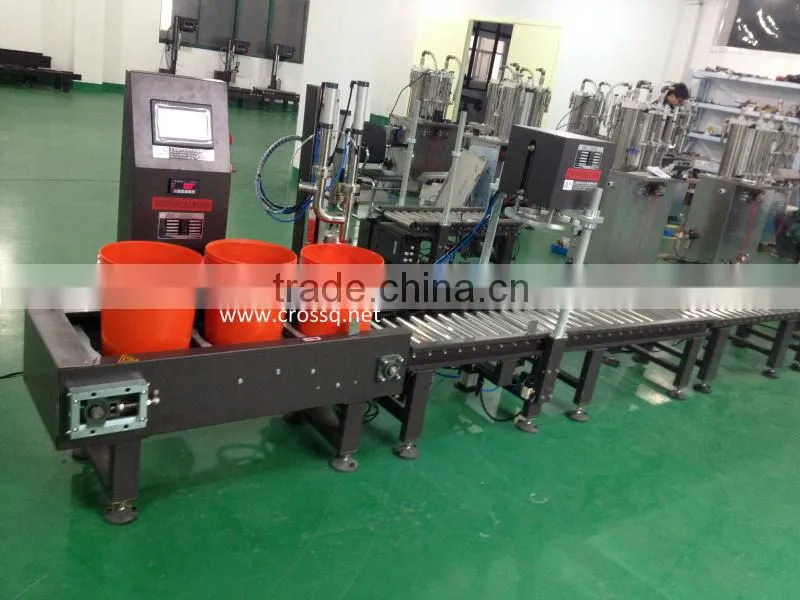 Automatic Lubricant Weighing Filling Line FM-ASW/20L+FC-AP/20L
