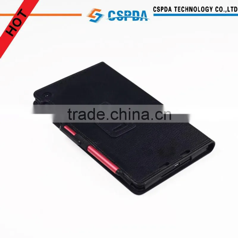 Folio back stand leather case for Google Nexus 7 2nd Generation
